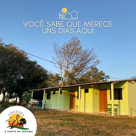 Pousada O Canto Da Seriema Nobres Exteriör bild